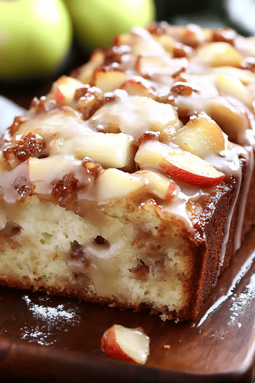 Delicious Apple Fritter Bread: Easy Baking Recipe Final Dish Presentation