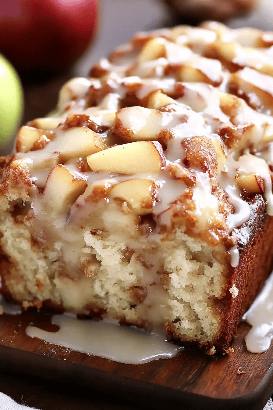 Delicious Apple Fritter Bread: Easy Baking Recipe ingredients