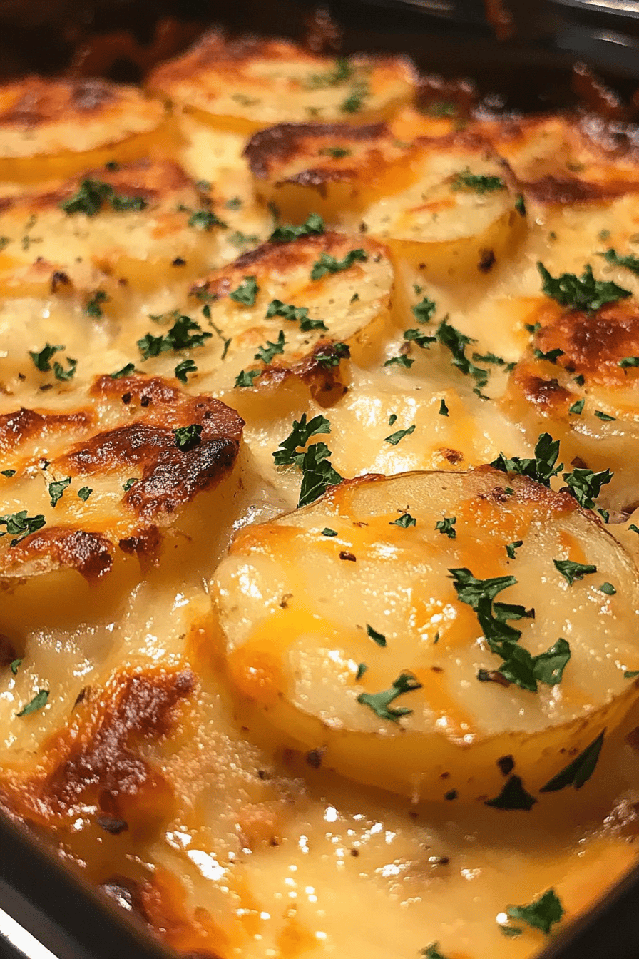 Delicious Pork Chop Potato Casserole Recipe: Easy Dinner Idea ingredients