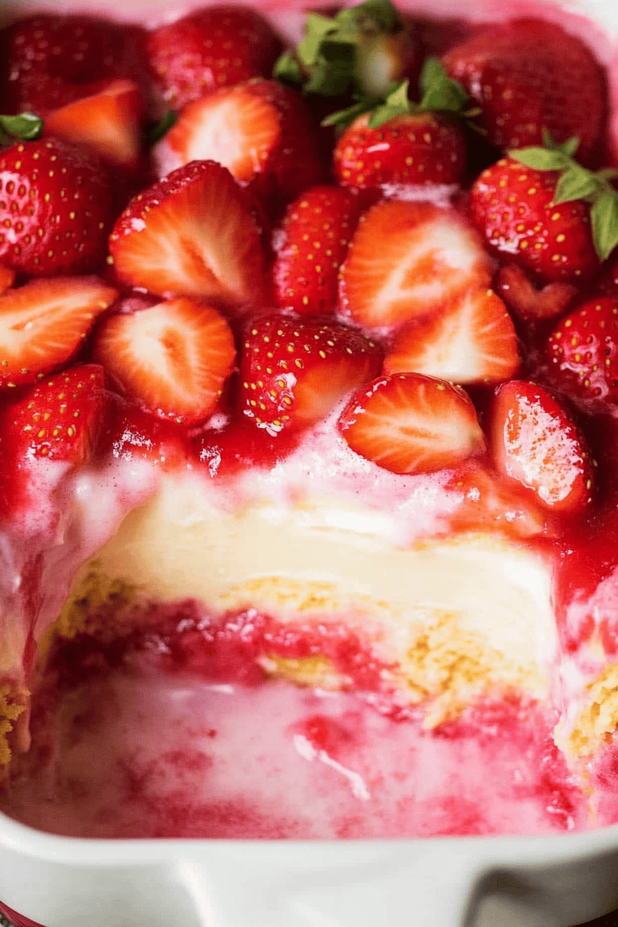 Make Refreshing Strawberry Delight At Home Final Dish Presentation