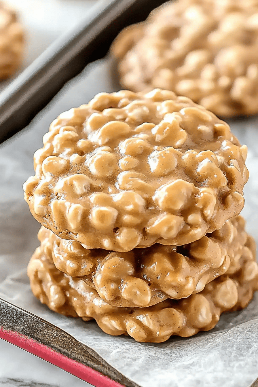 Quick and Delicious Peanut Butter No Bake Cookies Recipe ingredients