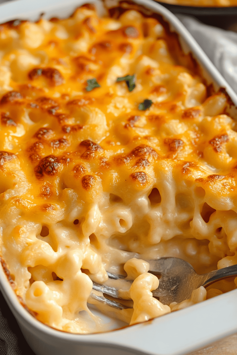 The Best Creamy Homemade Mac and Cheese Recipe Final Dish Presentation