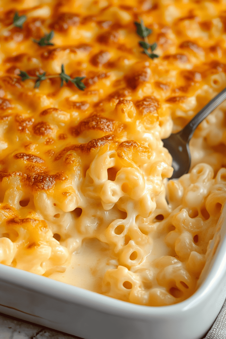 The Best Creamy Homemade Mac and Cheese Recipe Final Dish Presentation