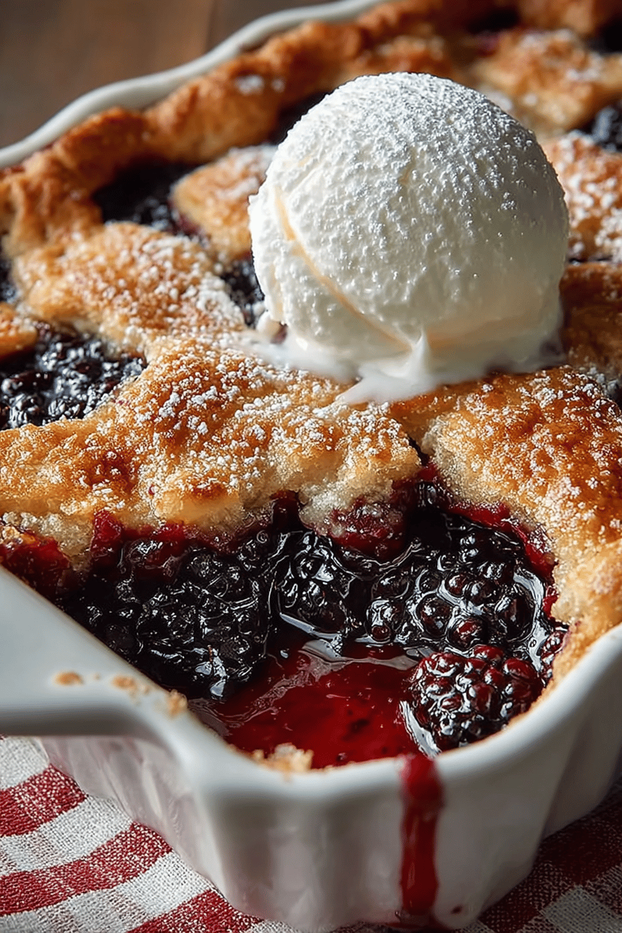 Blackberry Crumble