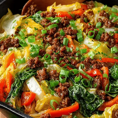 Easy Beef & Cabbage