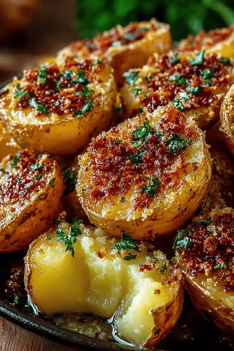 Garlic Parmesan Roasted Potatoes