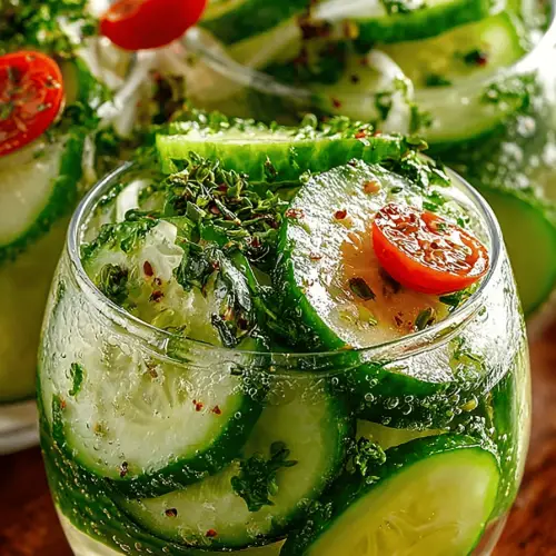 Tangy Cucumber Trio