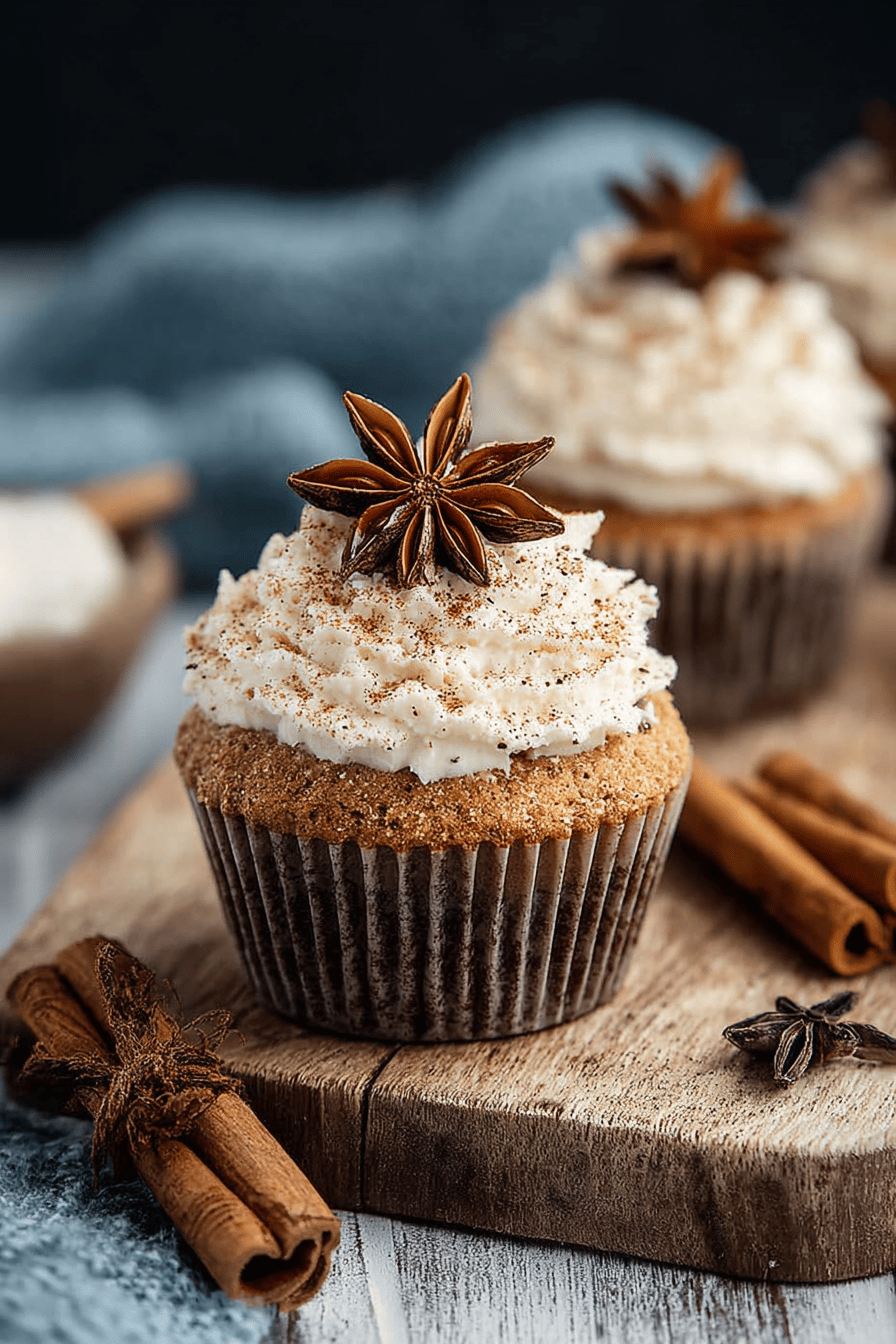 Chai Spice Cupcakes