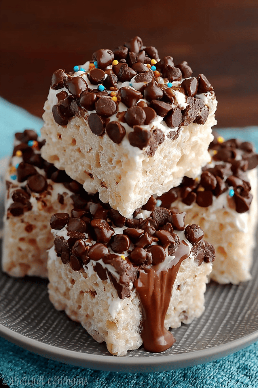Easy Fudge Krispies