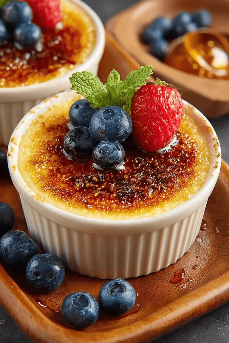 Sweet & Creamy Crème Brûlée