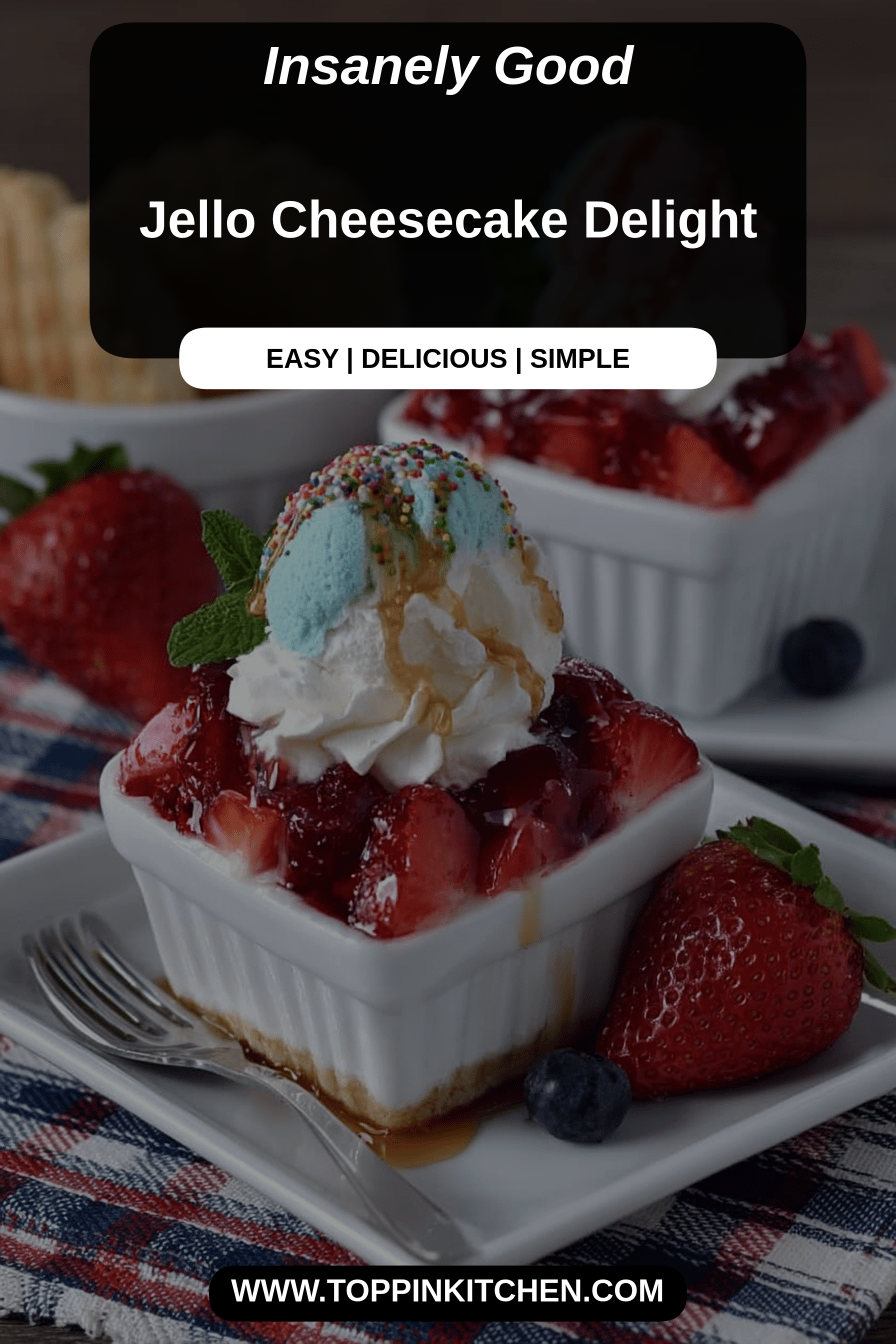 Jello Cheesecake Delight