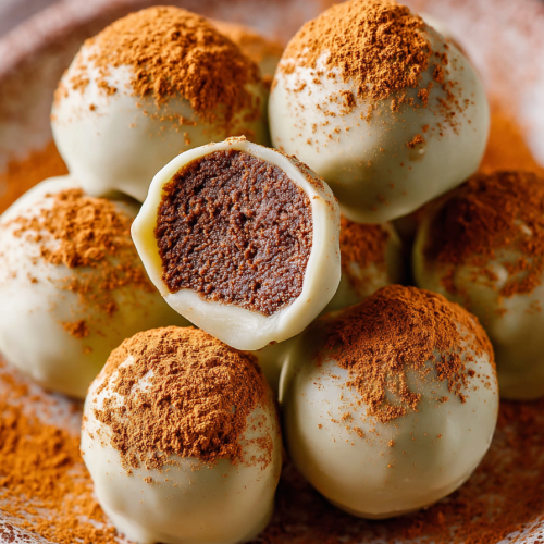 Delish Pumpkin Spice Truffles