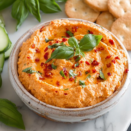 Delish Sun Dried Tomato Basil Hummus