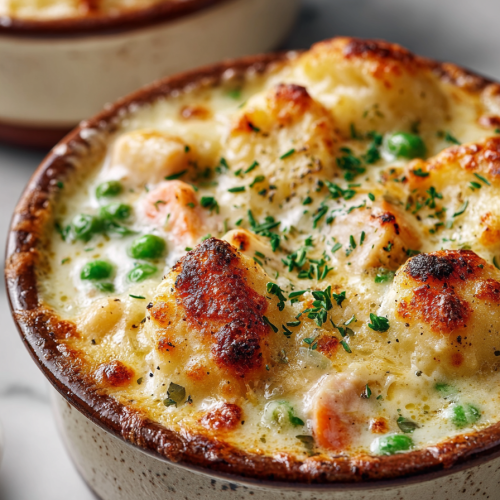 Chicken Gnocchi Pot Pie Stew