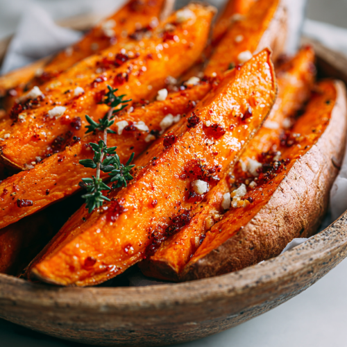 Cinnamon Roasted Sweet Potatoes