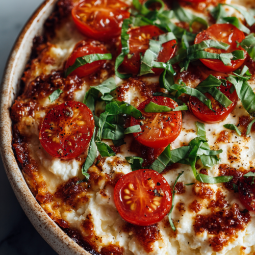 Cottage Cheese Pizza Bowl Recipe