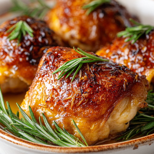 Crispy Baked Chicken Thighs Recipe