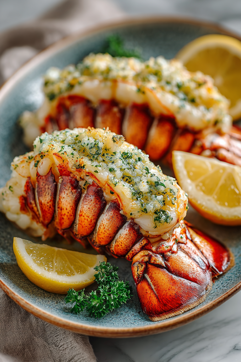 Delish Garlic Butter Lobster Tails