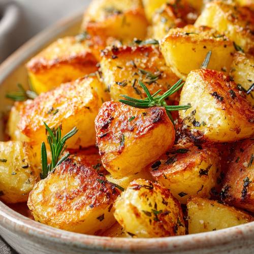 Delish Roasted Italian Potatoes Recipe