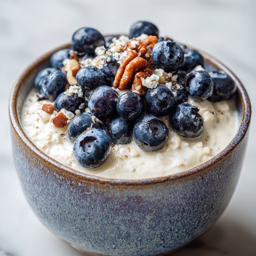 Easy High Protein Overnight Oats
