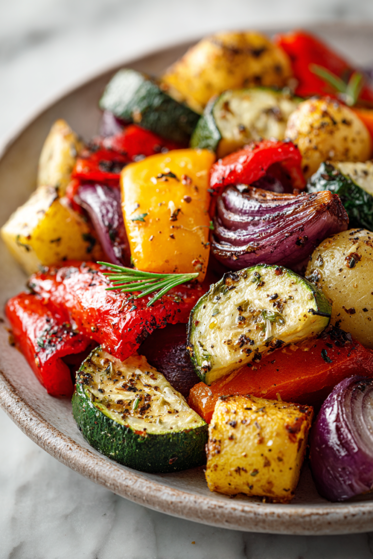 Garlic Roasted Delicious Vegetable Medley