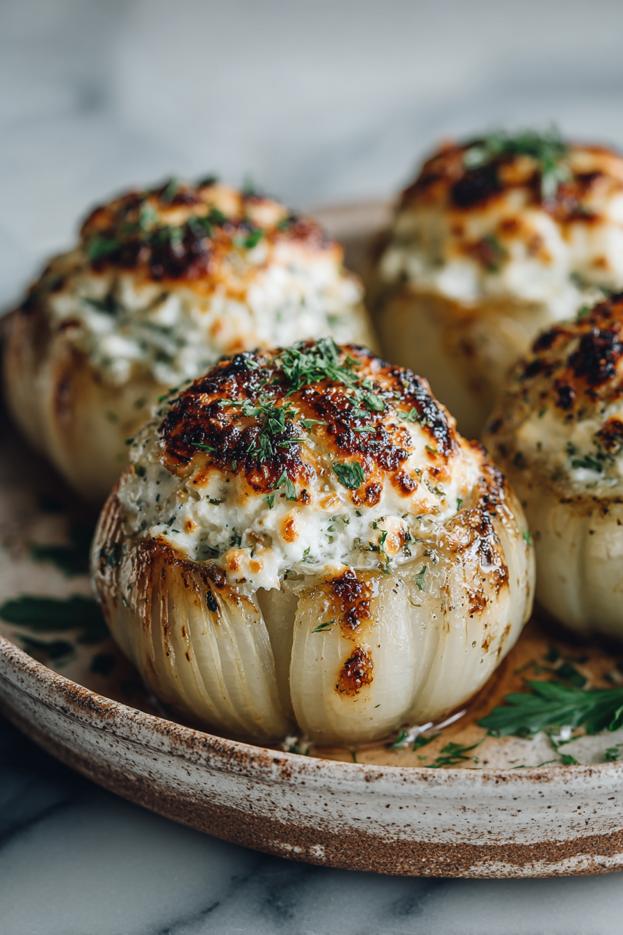 Greek Stuffed Onions Recipe