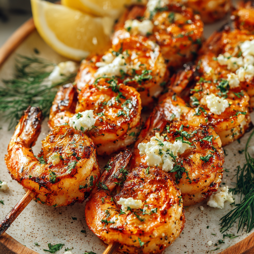 Grilled Shrimp Skewers for Summer