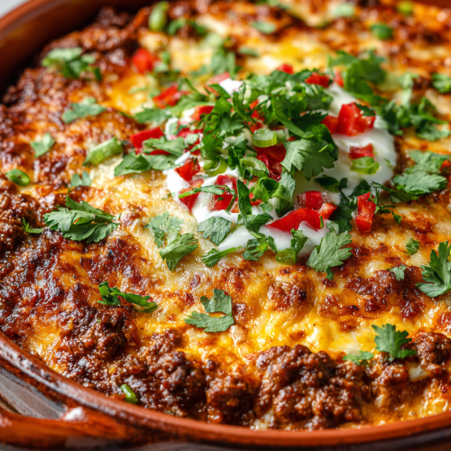 Ground Beef Enchilada Skillet Recipe