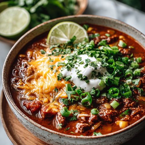 High Protein Taco Soup Recipe