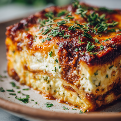 Keto Zucchini Lasagna Casserole Recipe