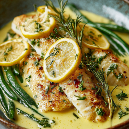 Lemon Butter Fish Fillet Recipe