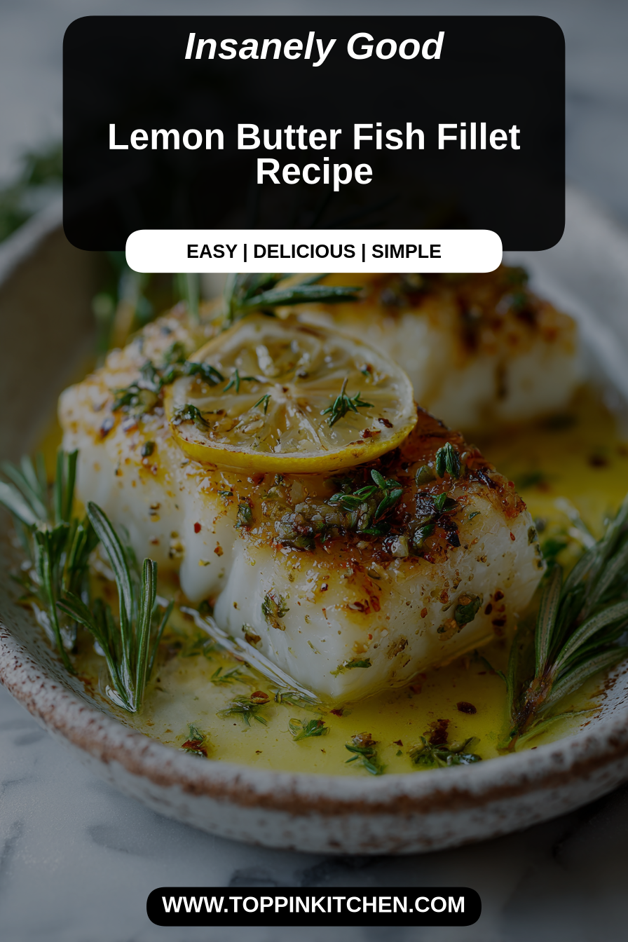 Lemon Butter Fish Fillet Recipe