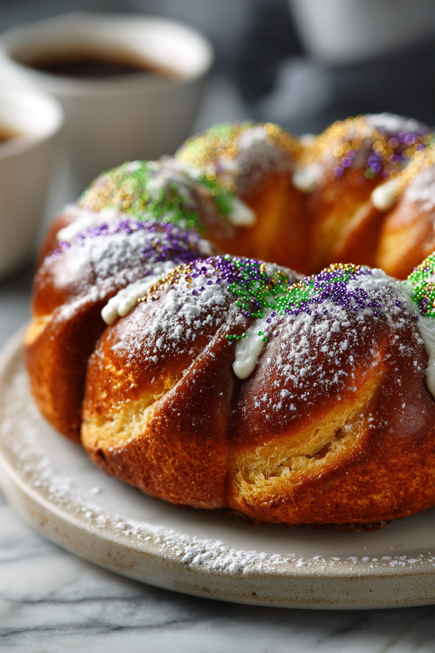 New Orleans Style King Cake