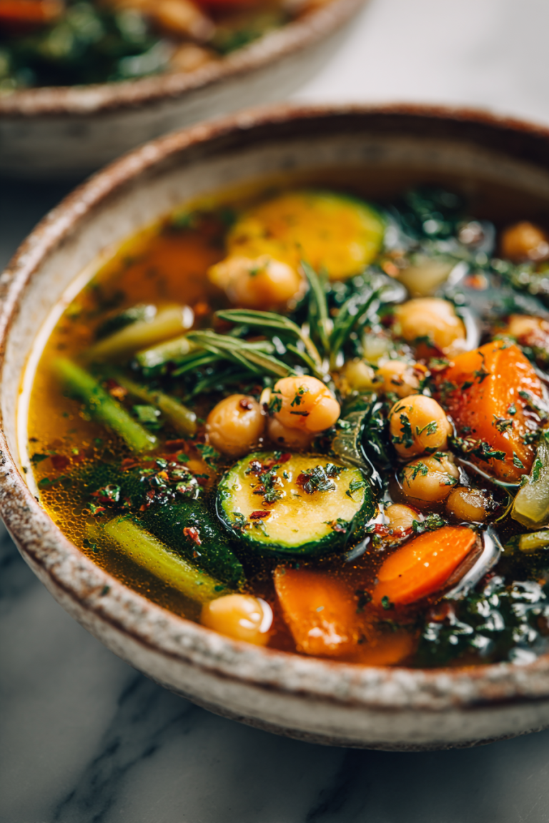 Nonna's Fresh Vegetable Soup