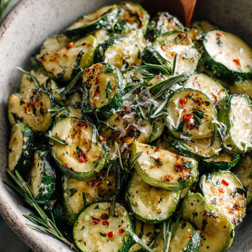Nonna's Sauteed Zucchini Delight