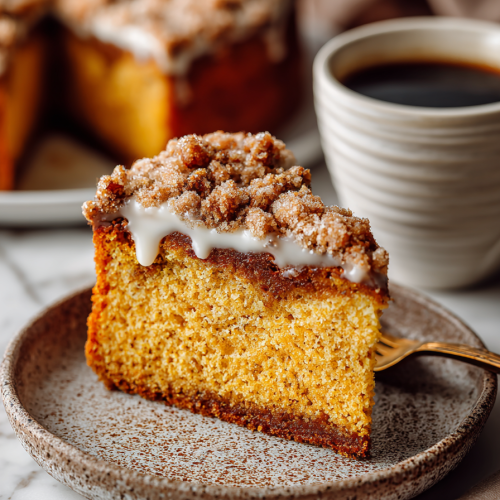 Pumpkin Coffee Cake Delight