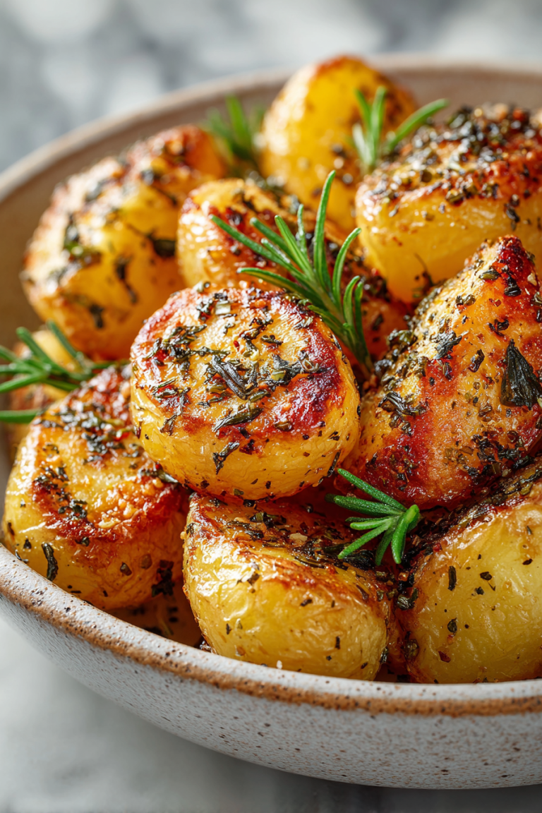 Roasted Italian Garlic Potatoes