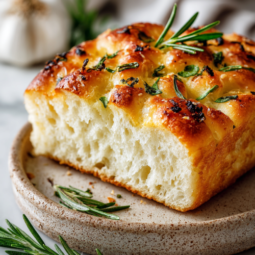 Rosemary and Garlic Focaccia Bread