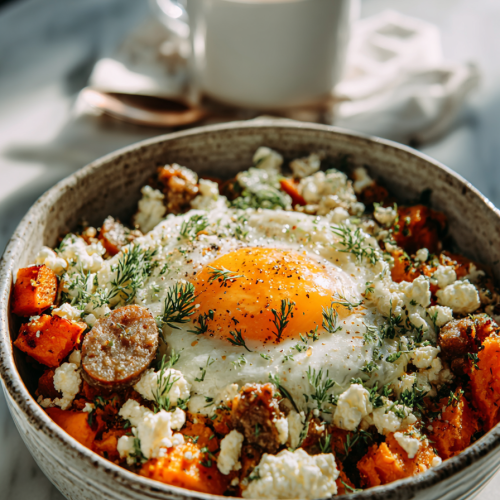 Sausage and Sweet Potato Delight