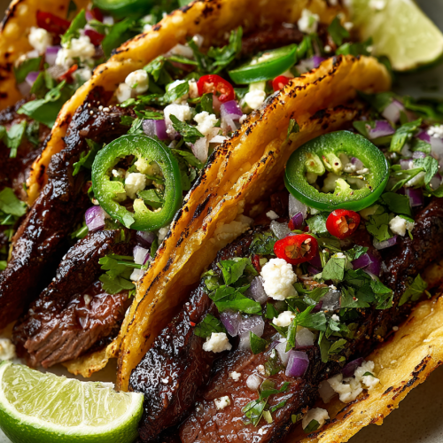 Skirt Steak Tacos Recipe