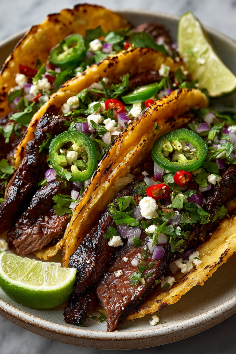 Skirt Steak Tacos Recipe