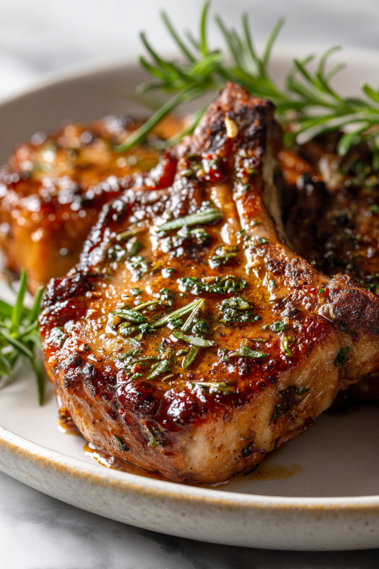 Slow Cooker Roadhouse Pork Chops Recipe