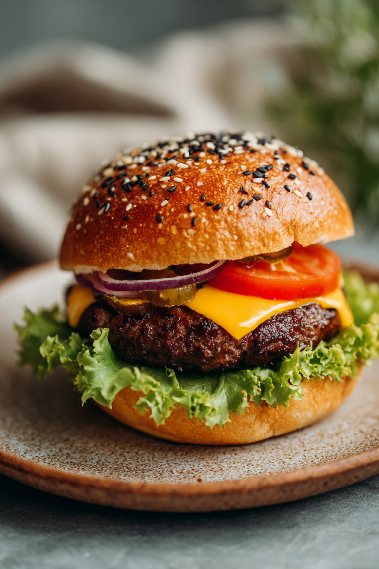 Ultimate Juicy Burger Recipe
